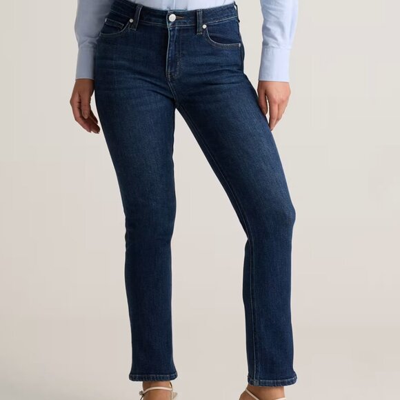 Quince Luna Stretch Slim Straight Jeans - NWOT - Picture 1 of 9